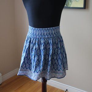 American Eagle Floral Cotton Skirt